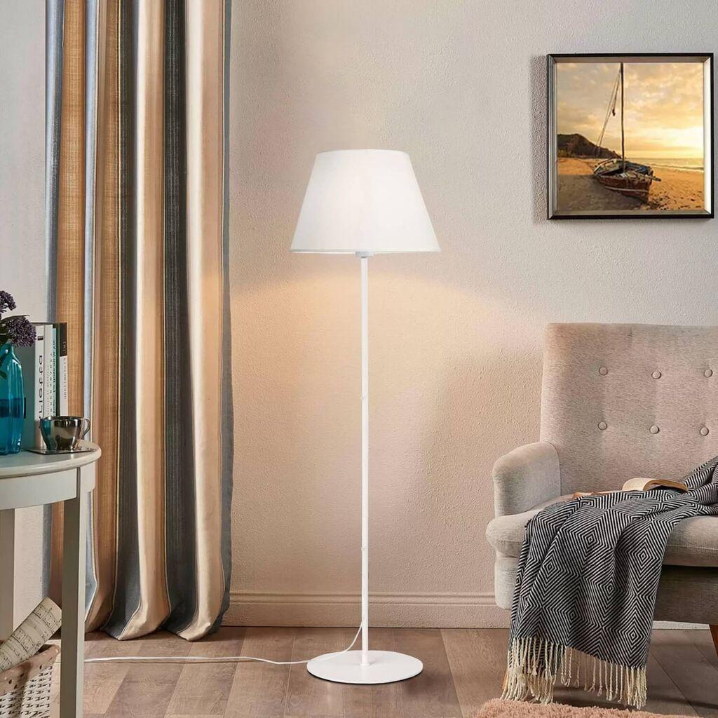 Opviq podna lampa 241562, bijela