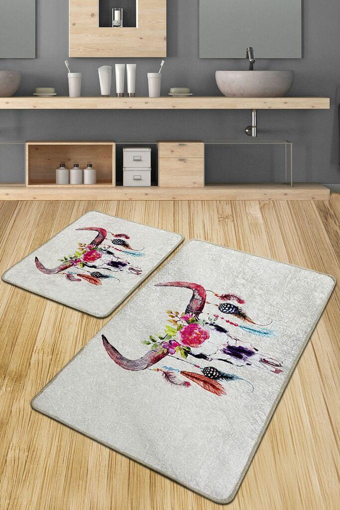 L'essentiel Maison Set od 2 kupaonska tepiha Šarene