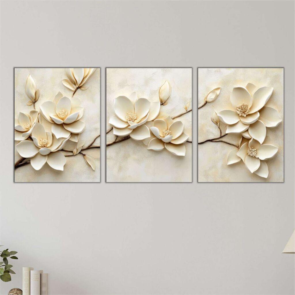 Wallity slika Mdf-00108, 40x90 cm, 3 dijela