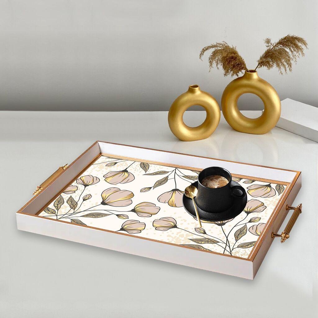 Aberto Design poslužavnik TPB9826 50 x 29 x 3,5 cm, šareni