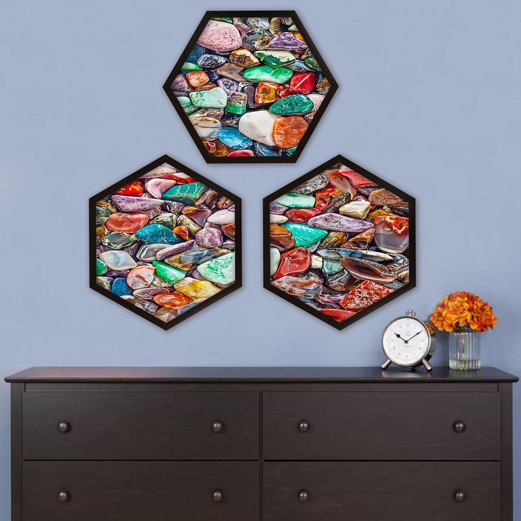 Wallity Uokvirena slika 6GEN1576900, 35x35 cm, 3 dijela