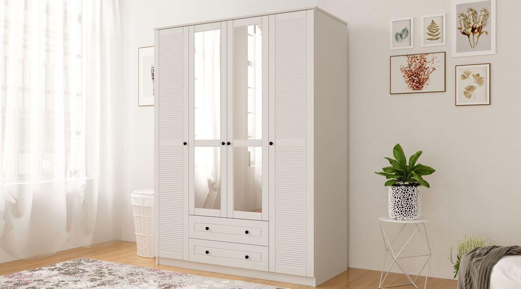 Hanah Home Ormar Rb-063-03, 140x184x52 cm, Bijeli