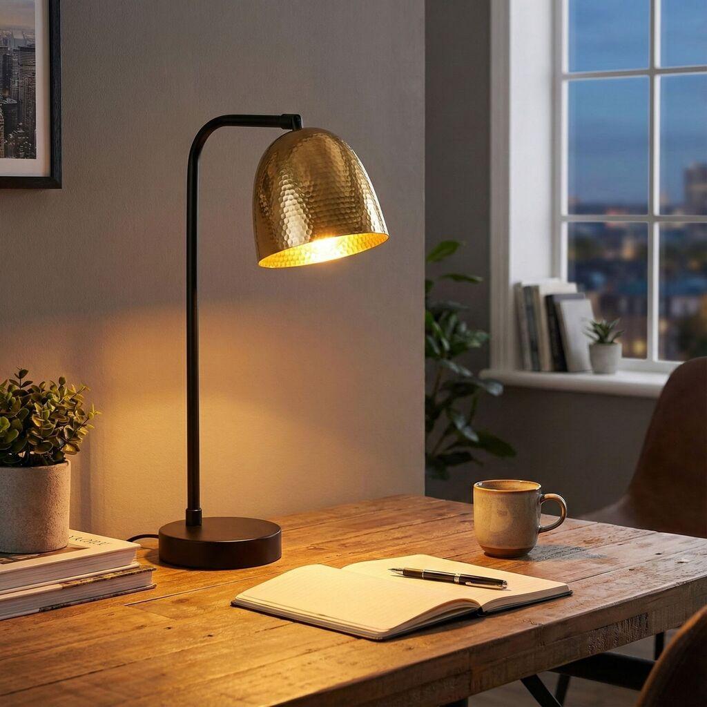 Opviq Stona lampa E27 Max 40W, Siva