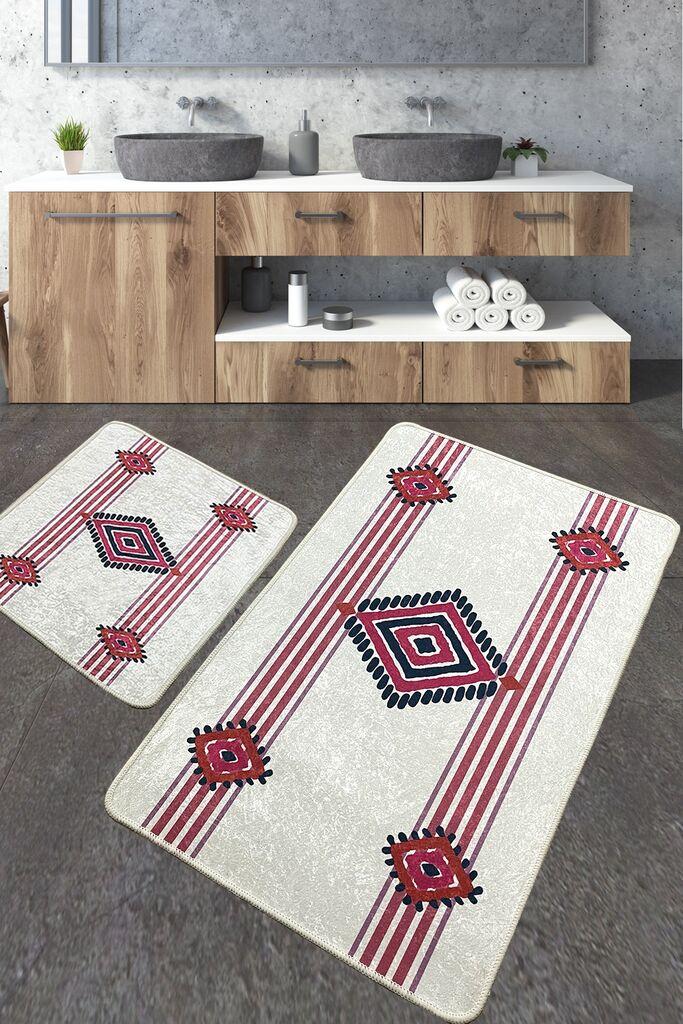 L'essentiel Maison Set od 2 kupaonska tepiha Šarene