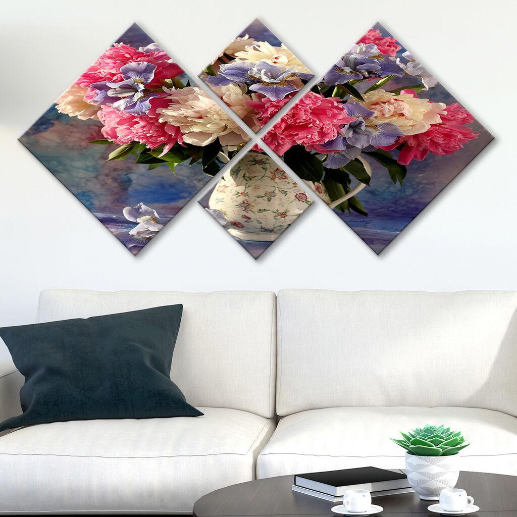 Wallity slika 4MDF1428171965, 60x115 cm, 4 dijela