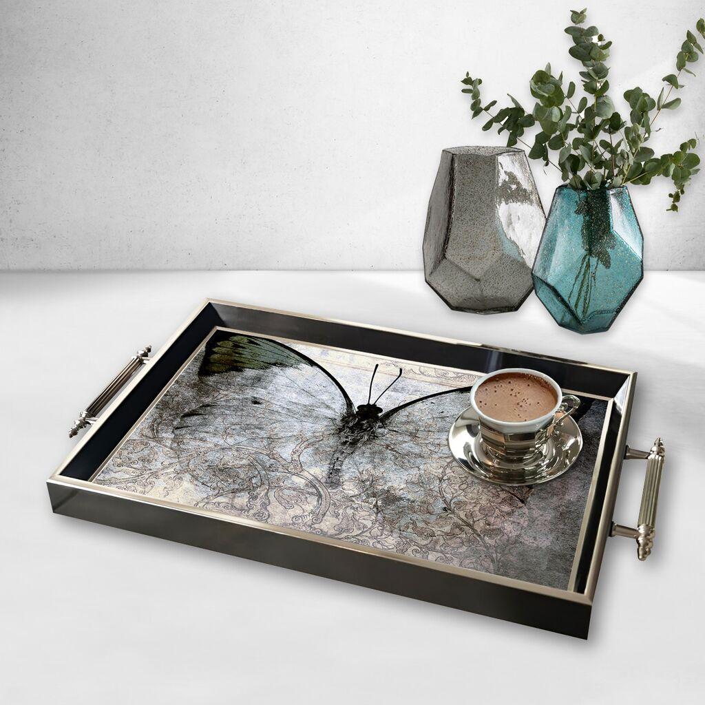 Aberto Design poslužavnik TPG9945 50 x 29 x 3,5 cm, šareni