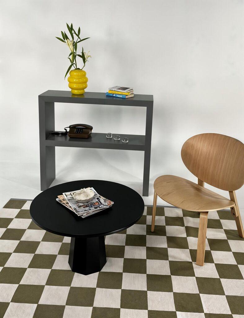 Hanah Home Club sto Lilyum 42, 69x42x69 cm, Crni