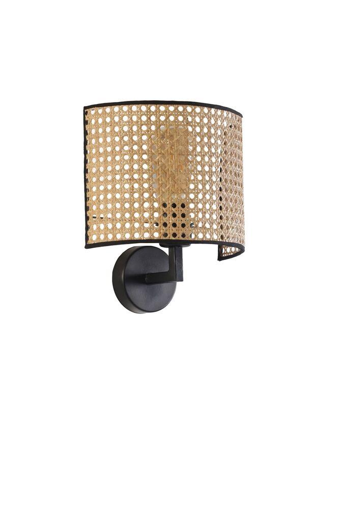Opviq Zidna lampa E14 Grlo, Smeđe-Crna
