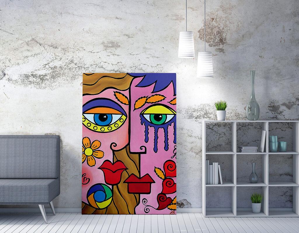 Slika na zidu na platnu 70x100cm