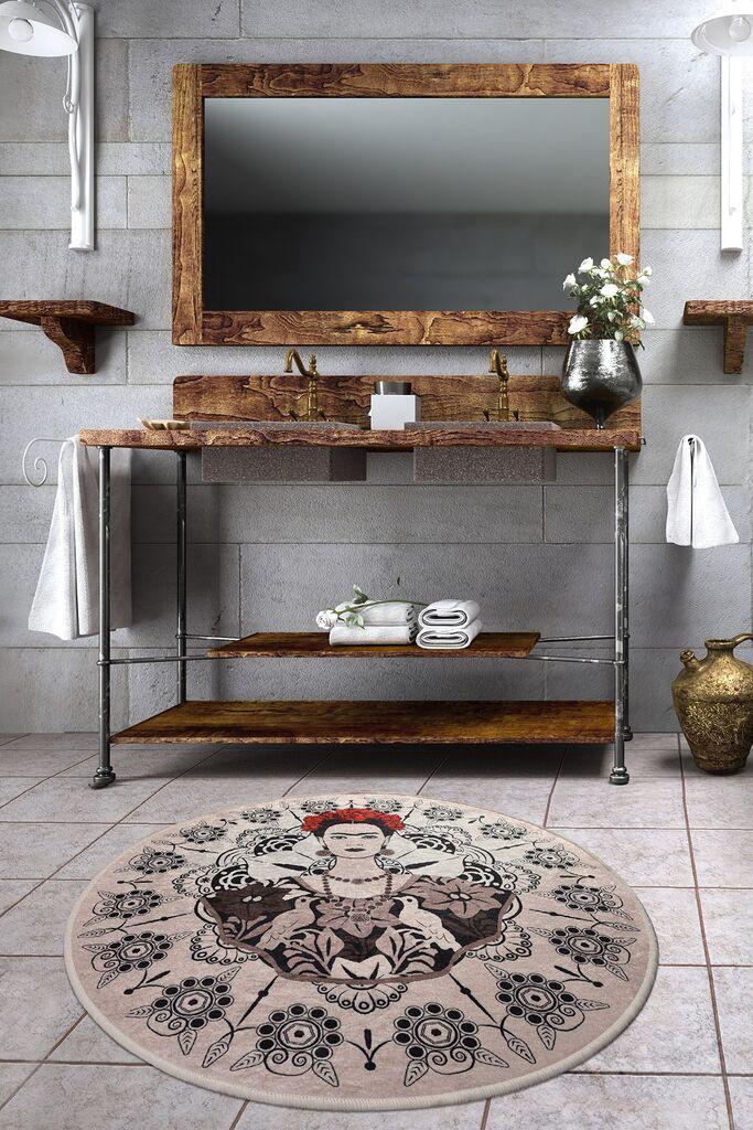 L'essentiel Maison Kupaonski tepih 140cm Šaren