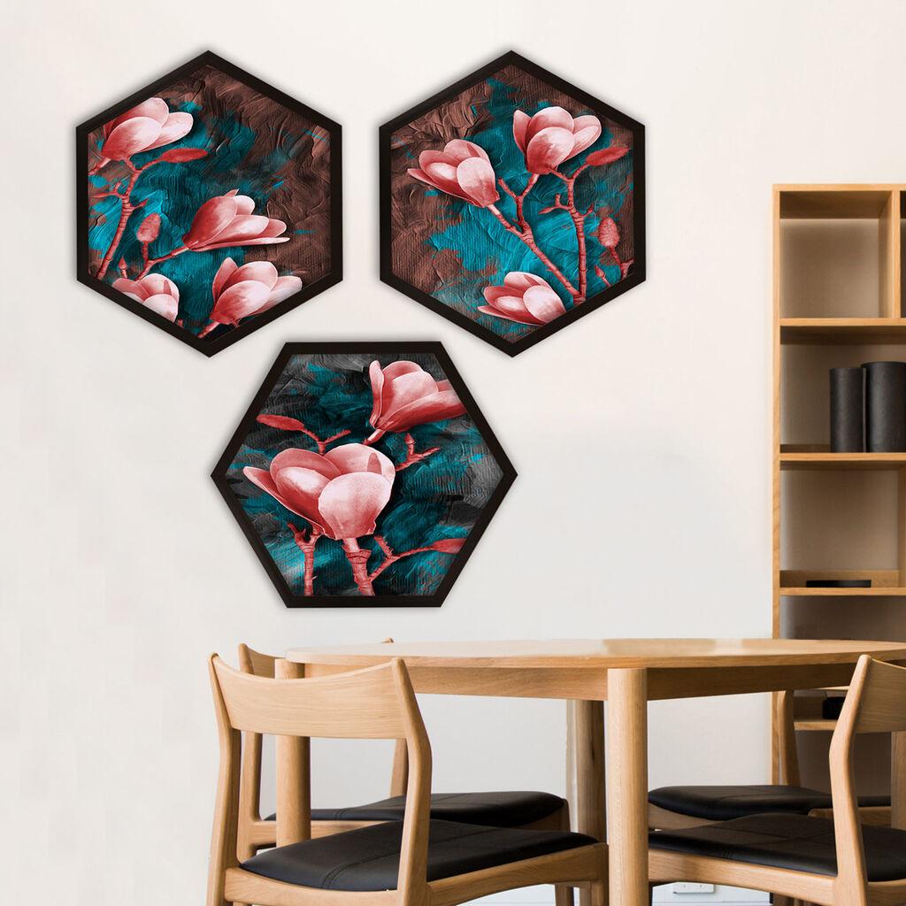 Wallity Uokvirena slika 6GEN165748, 35x35 cm, 3 dijela