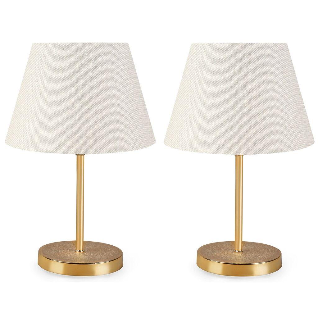 Opviq AYD 2336 Stona lampa, zlatno-bijela