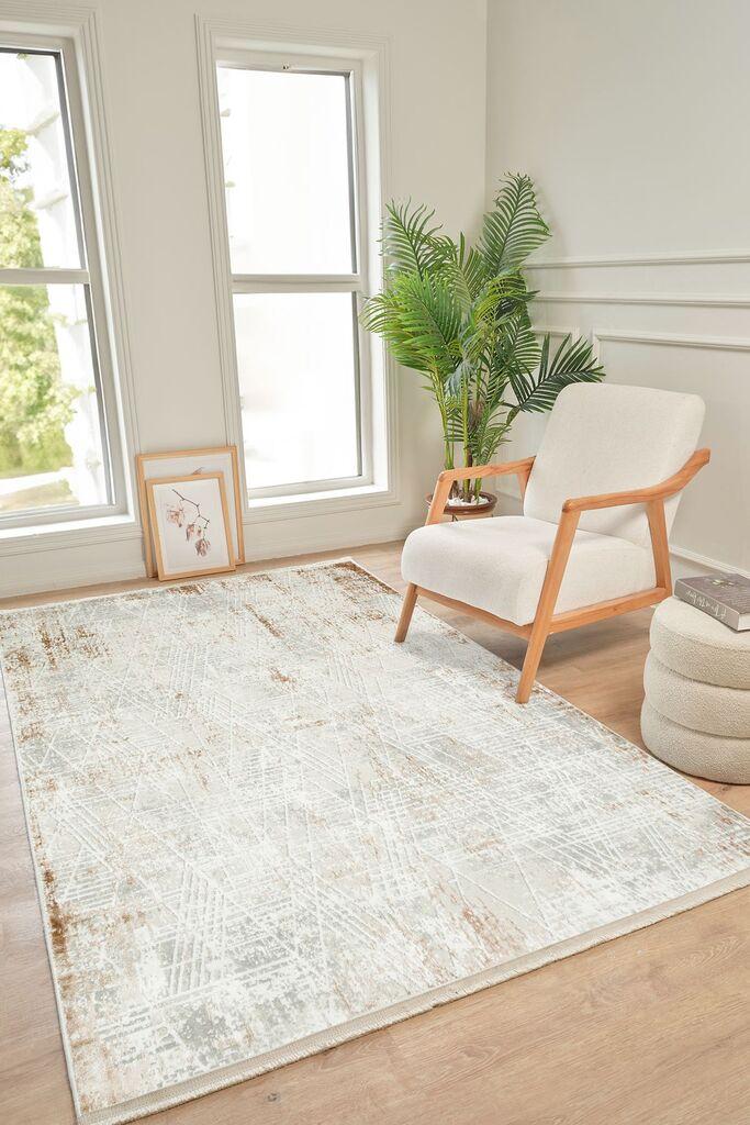 Conceptum Hypnose tepih Kadifem Kd009, 80x500 cm, krem