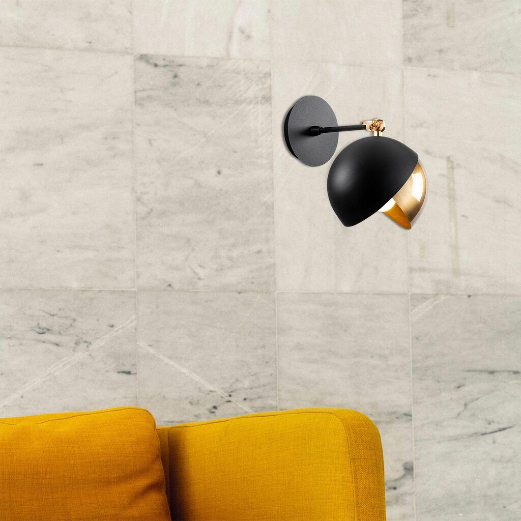 Opviq Berceste 252 A Zidna lampa, crna