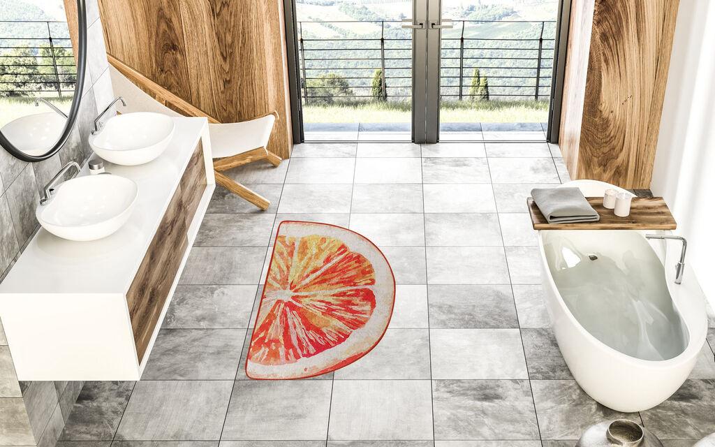 L'essentiel Maison Kupaonski tepih 80x100cm Šaren