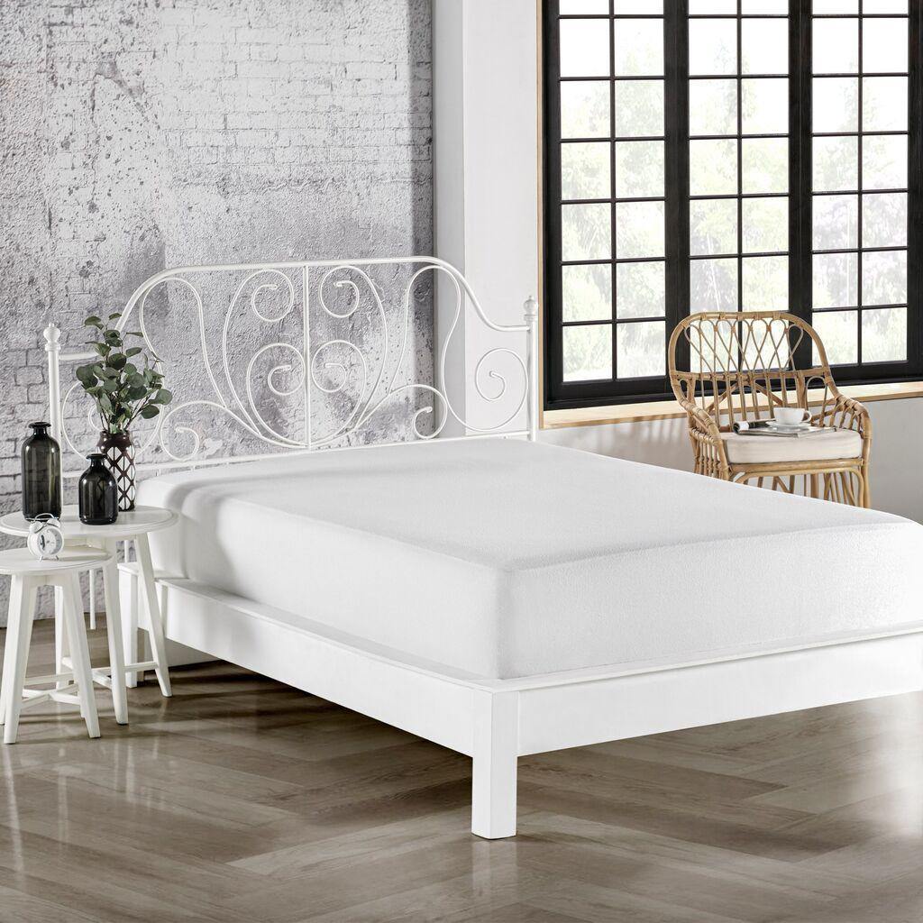 L'essentiel Maison Zaštitni prekrivač za krevet 315CFB1108, 90x200x30cm, Bijeli