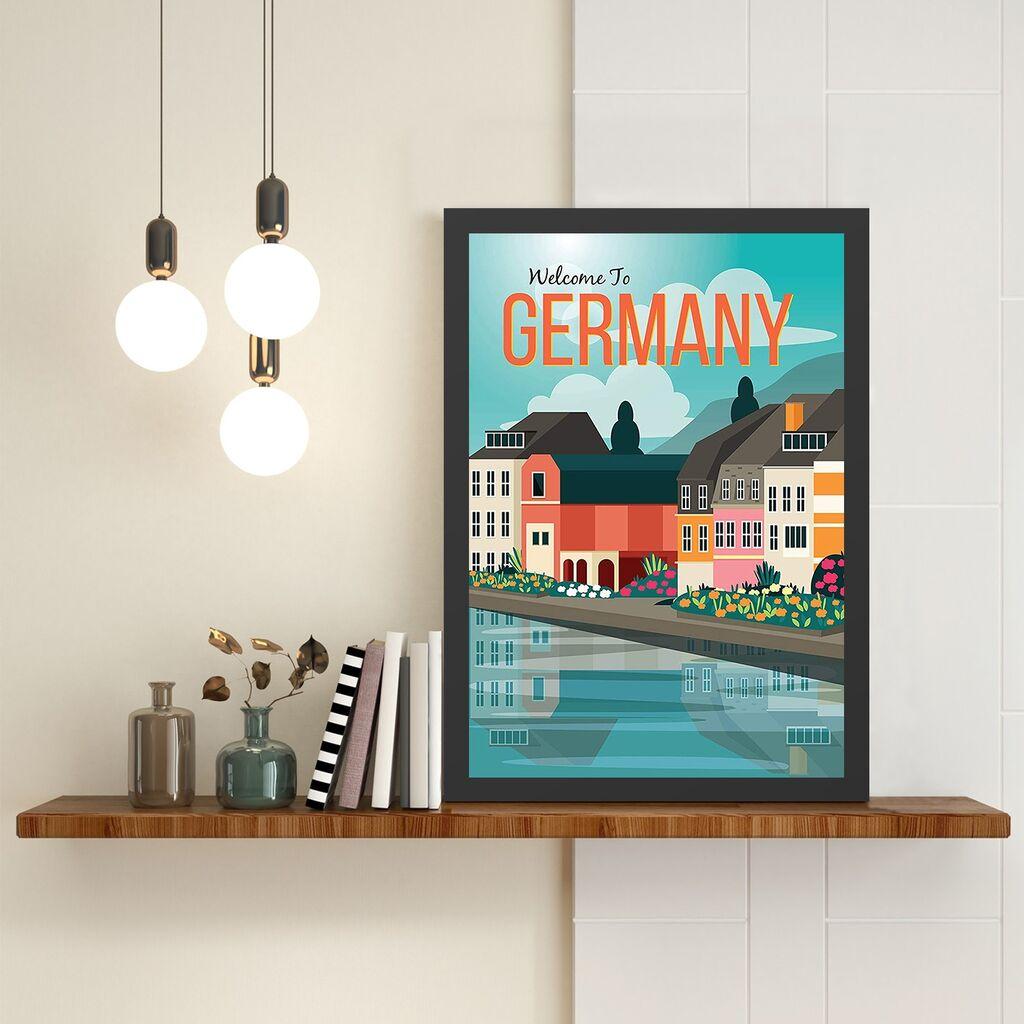 Wallity Uramljena slika Germany, 40x55 cm