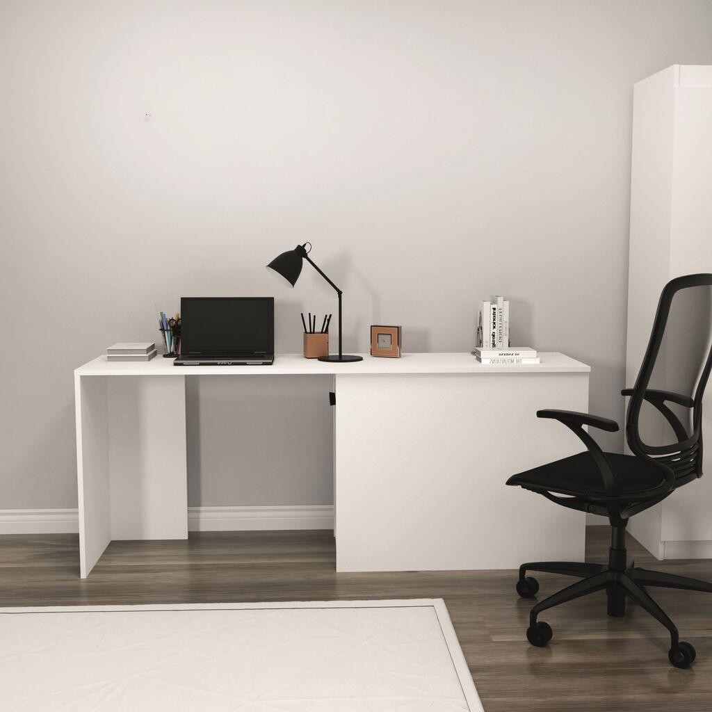Hanah Home Radni sto Akser, 180x47x73.8 cm, Bijeli