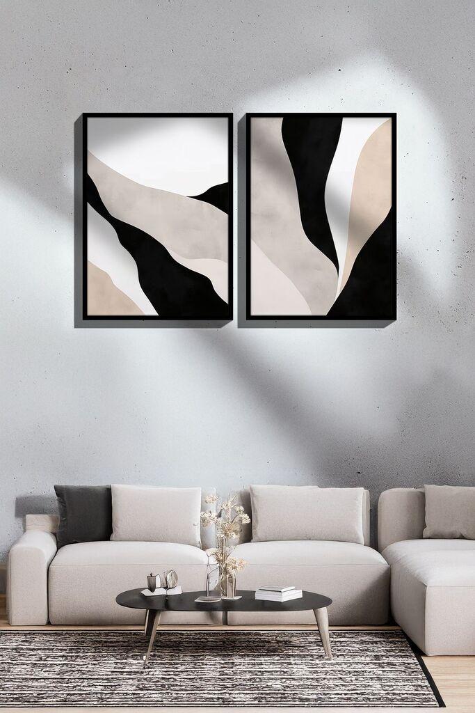 Wallity Uramljena slika Ersy2Limodel42, 33x48 cm, 2 dijela