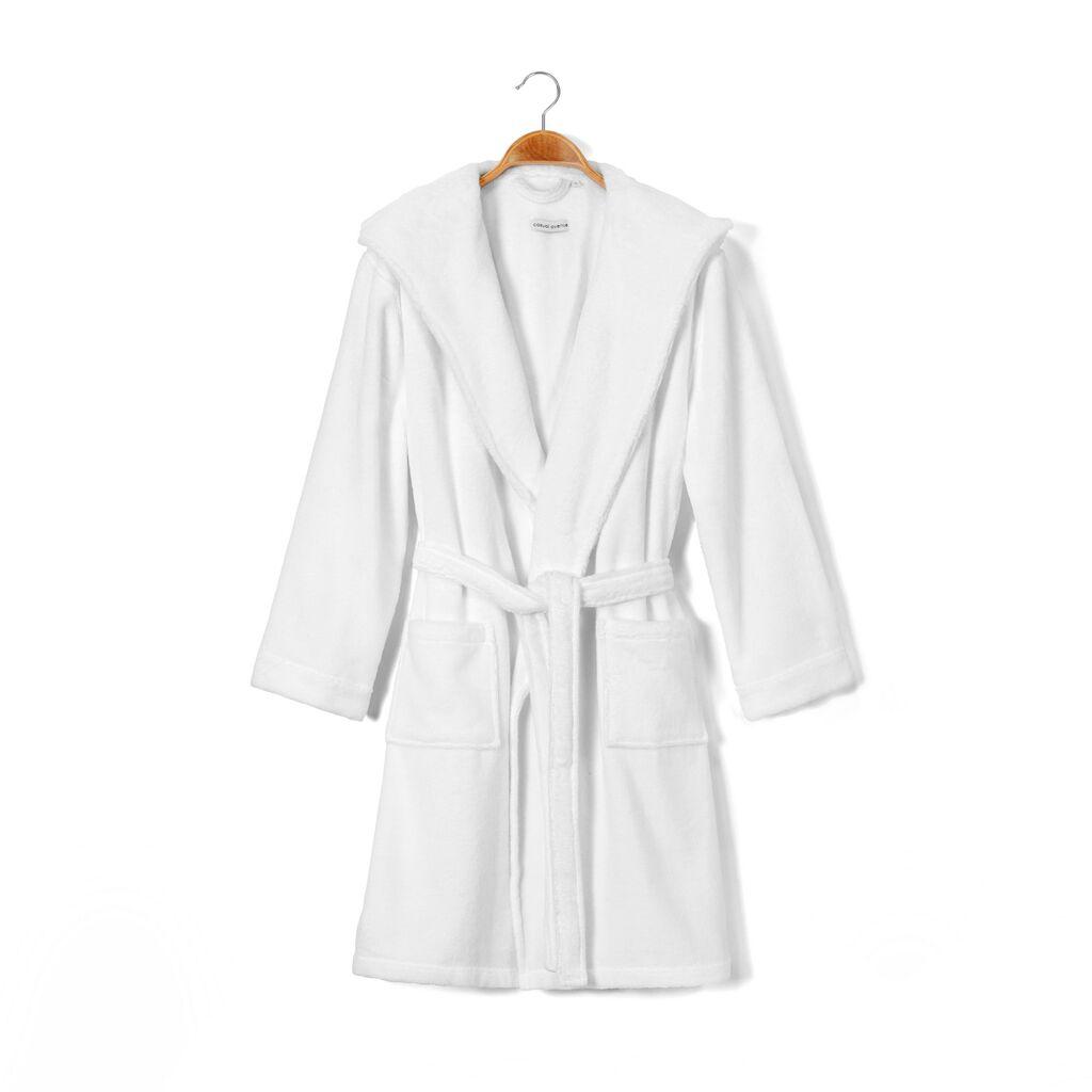 L'essentiel Maison Bademantil Chicago Hooded, Bijeli