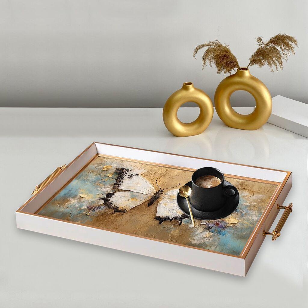 Aberto Design poslužavnik TPB9887 50 x 29 x 3,5 cm, šareni