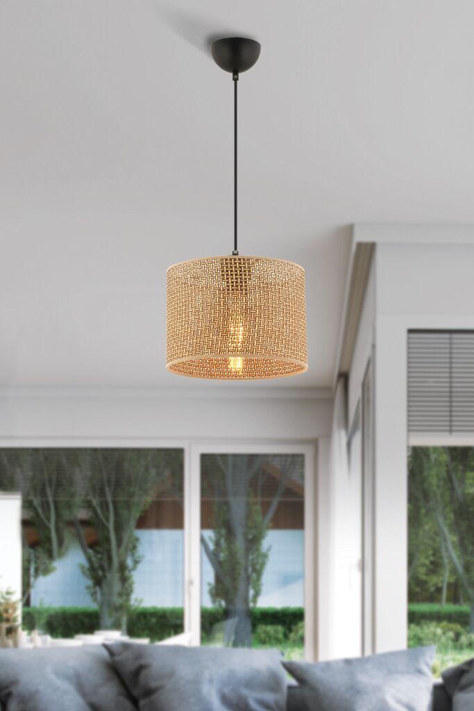 Opviq Luster Pie Hazeran, 25cmx25cm, bež-crna