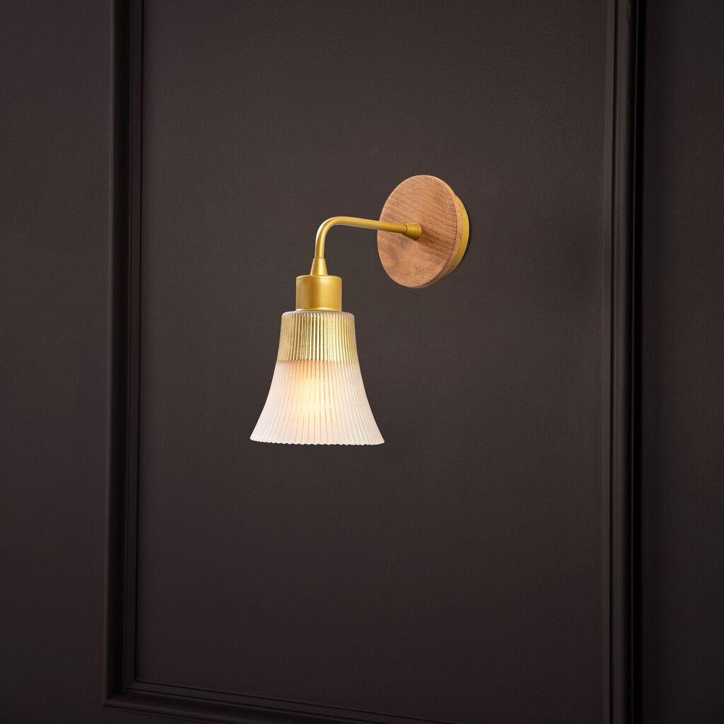 Opviq Zidna lampa E27 Grlo, Zlatna
