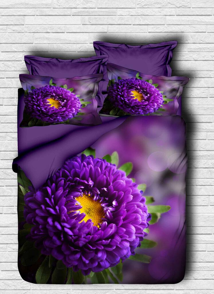 L'essentiel Maison set posteljine 136, 160x220cm, ljubičasta