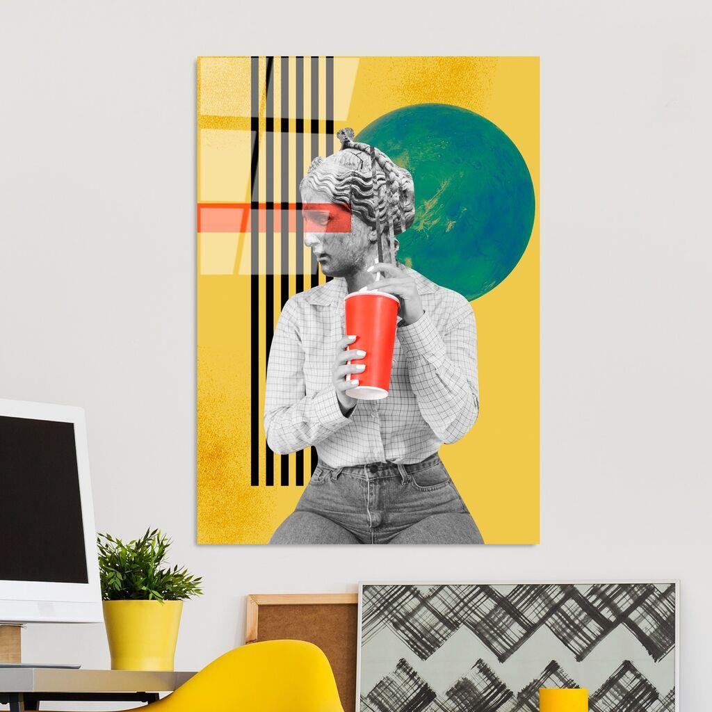 Wallity Slika od kaljenog stakla 70x100cm
