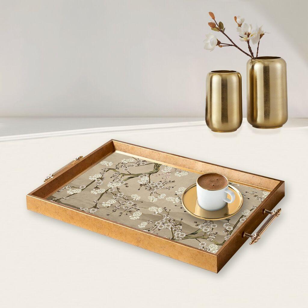 Aberto Design poslužavnik TPEA9850 50 x 29 x 3,5 cm, šareni