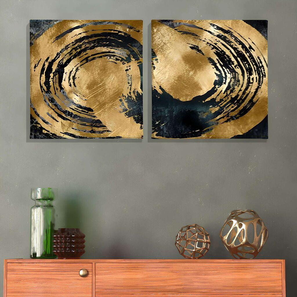 Zidna slika ASR_CNV2-12, 50x50cm, 2 dijela