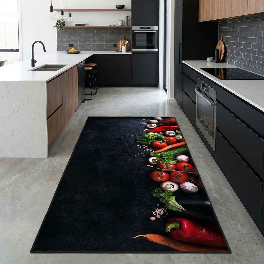 Conceptum Hypnose tepih Wookece224, 60x100 cm, crni
