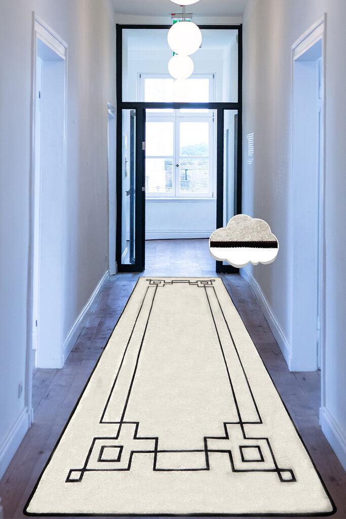 Conceptum Hypnose tepih kvadrat, 80x300cm, krem