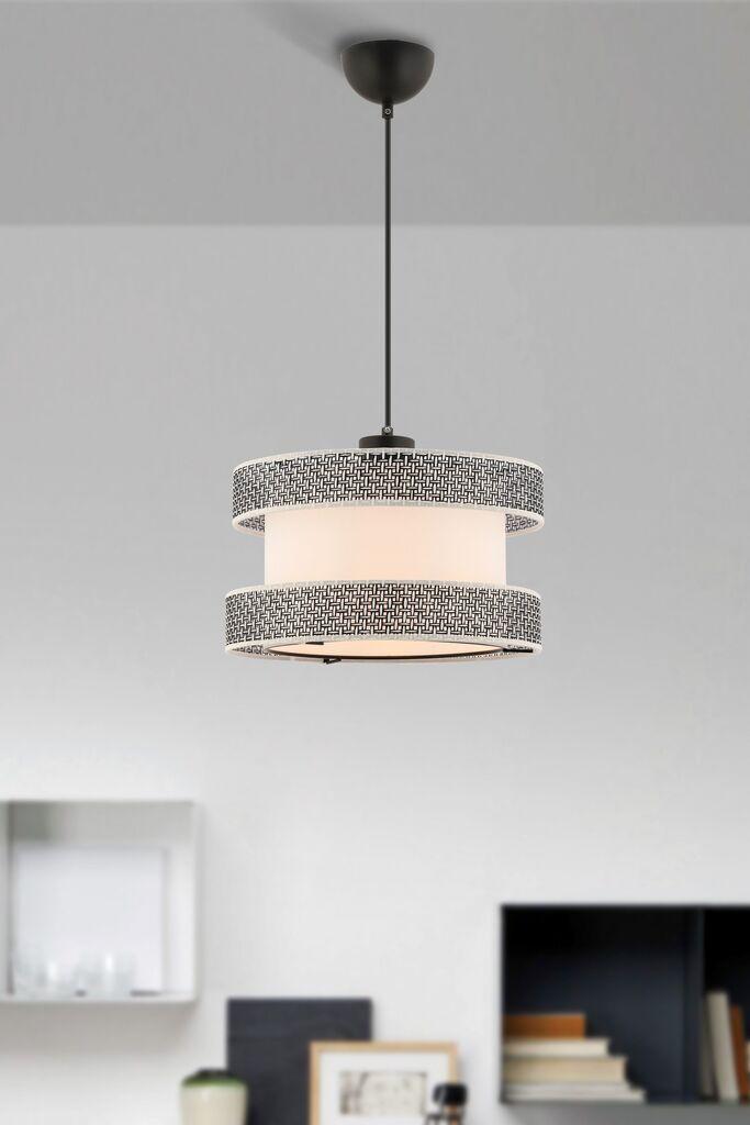 Opviq Luster Halo, 40x40cm, bež-crna