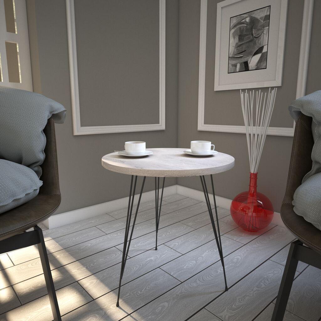 Hanah Home Club sto Sandalf, 40x44x40 cm, Hrast