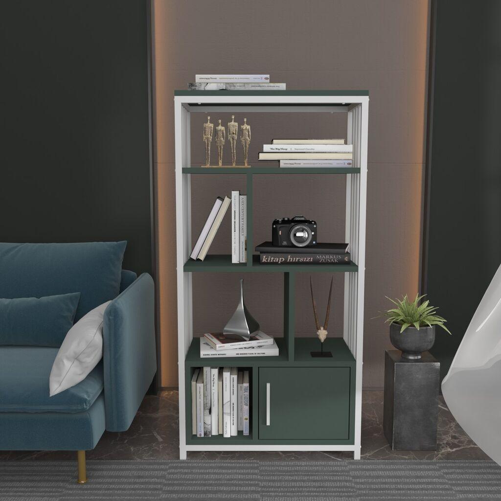 Hanah Home Valero kućna polica, 60x120x29,6 cm, zelena