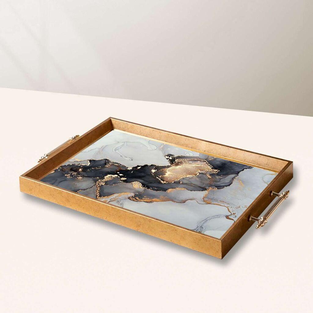 Aberto Design poslužavnik TPEA10026 50 x 29 x 3,5 cm, šareni