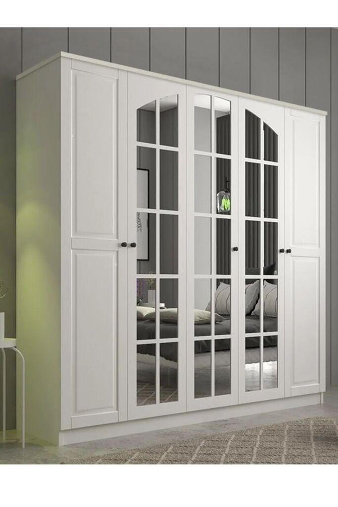 Hanah Home Ormar Rb-016, 175x184x52 cm, Bijeli