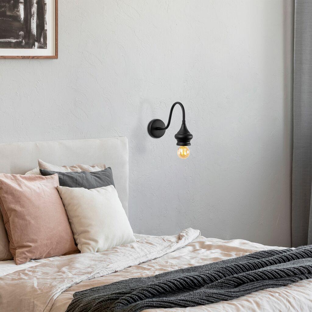 Opviq Alaaddin 3191 Zidna lampa, Crna