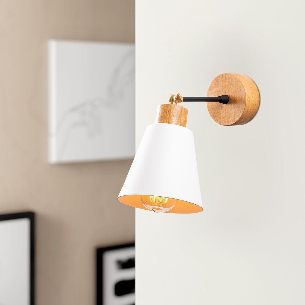 Opviq N 618 Zidna lampa Manavgat, bijela