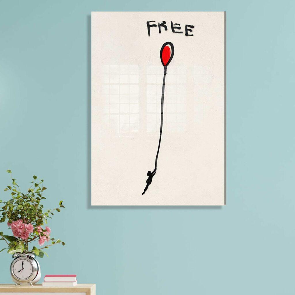 Wallity Slika od kaljenog stakla 50x70cm