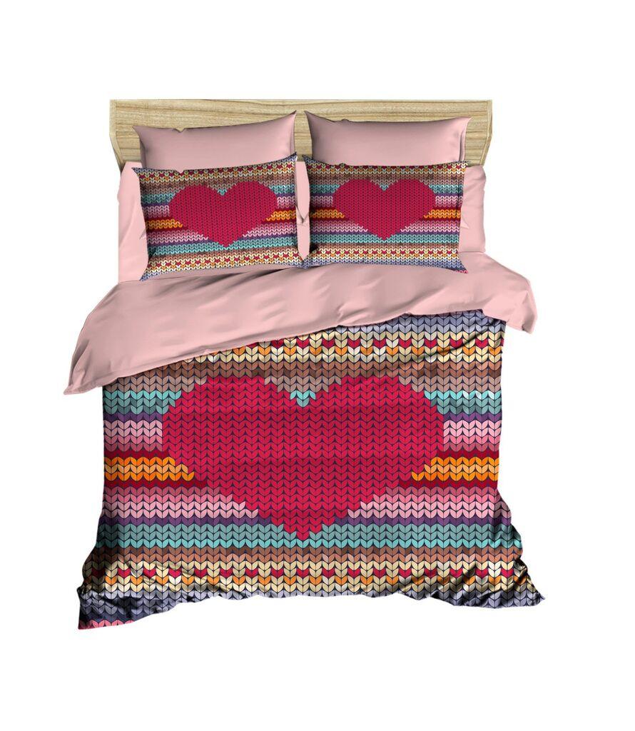 L'essentiel Maison set posteljine 209, 200x220cm, šareni