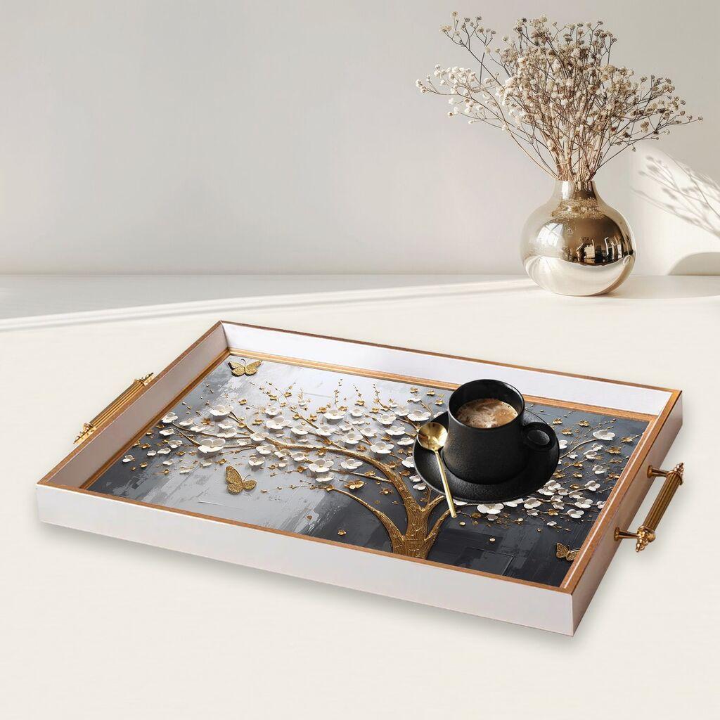 Aberto Design poslužavnik TPB9889 50 x 29 x 3,5 cm, šareni