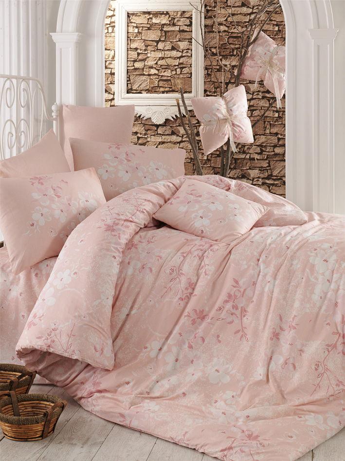 L'essentiel Maison set posteljine Elena, 160x220cm, roze