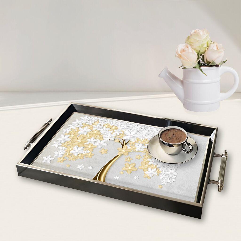 Aberto Design poslužavnik TPG9853 50 x 29 x 3,5 cm, šareni