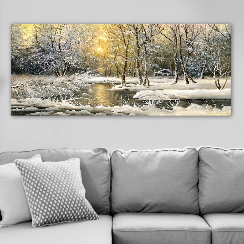 Slika na zidu na platnu 50x120cm