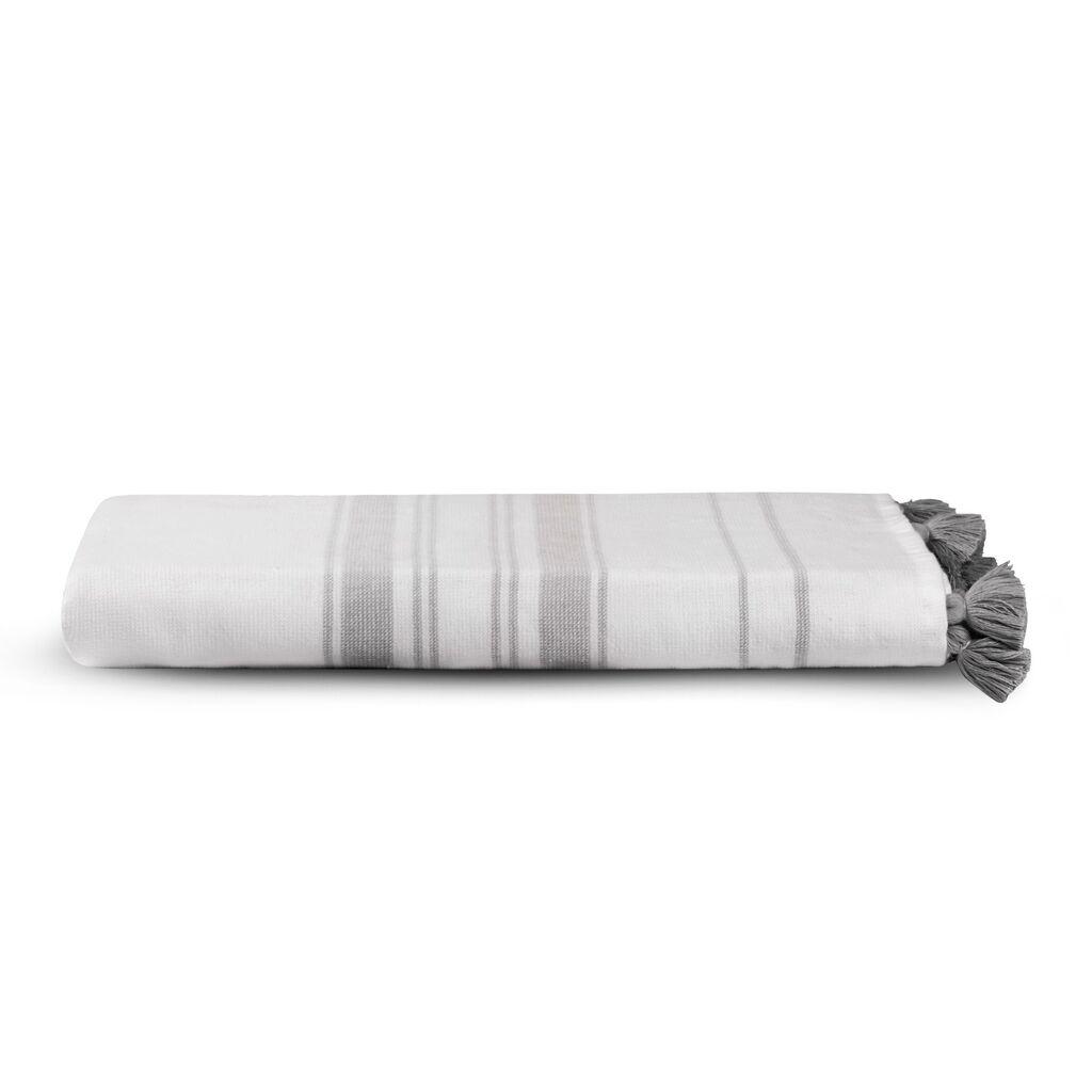 L'essentiel Maison ručnik za ruke 50x90cm bijelo-siva