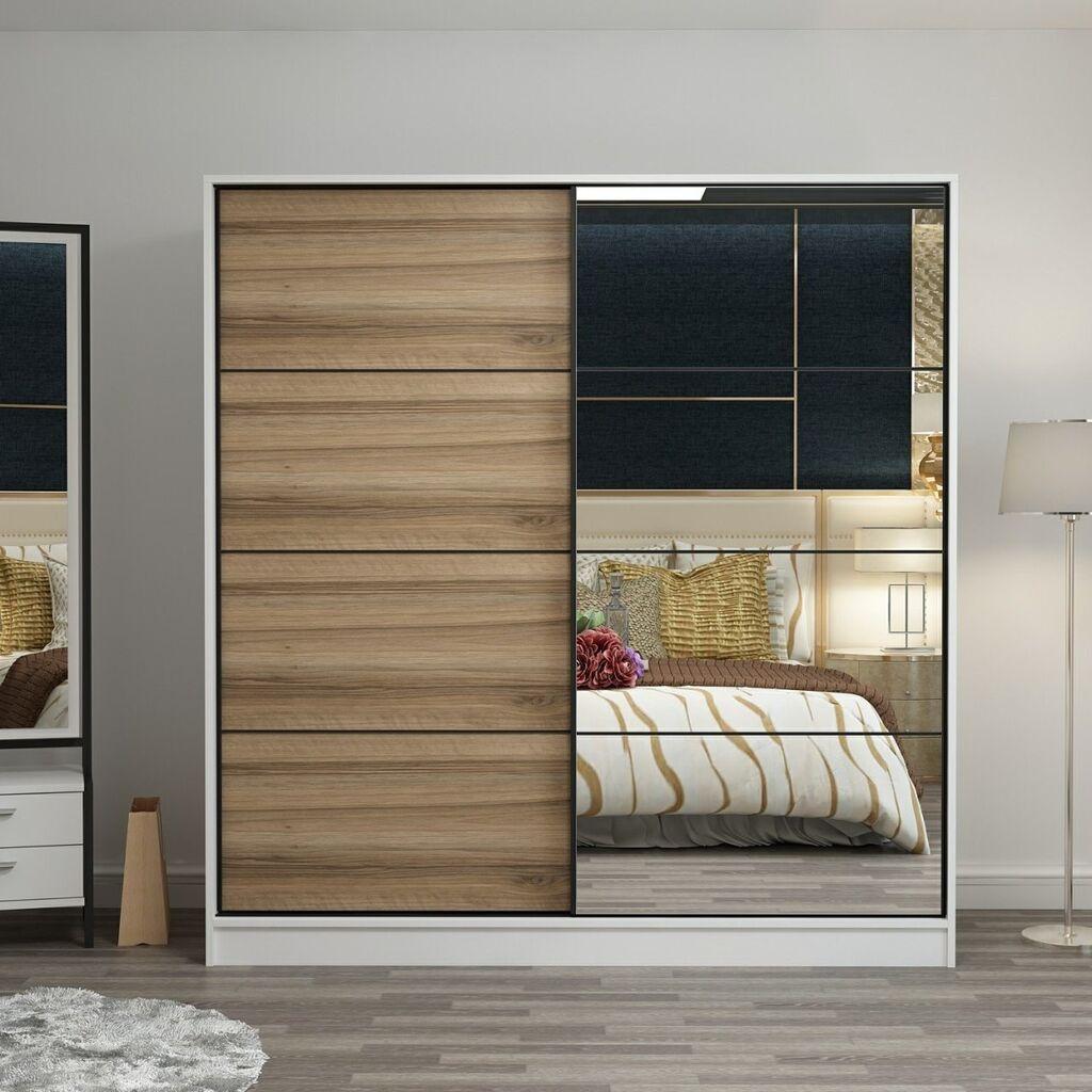 Hanah Home Ormar Kale-7154, 220x210x52 cm, Hrast