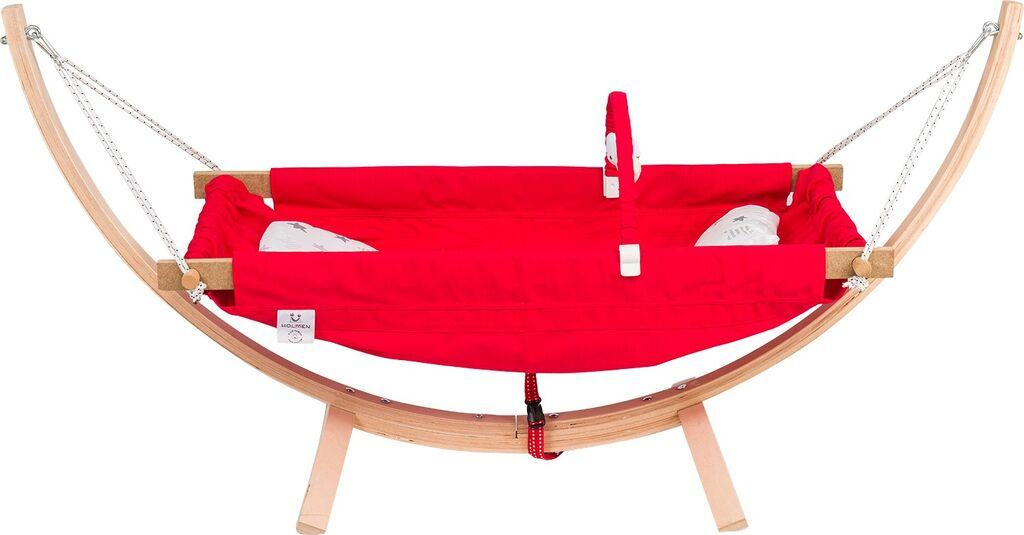 Aberto Design viseća mreža za bebe Fethiye, crvena