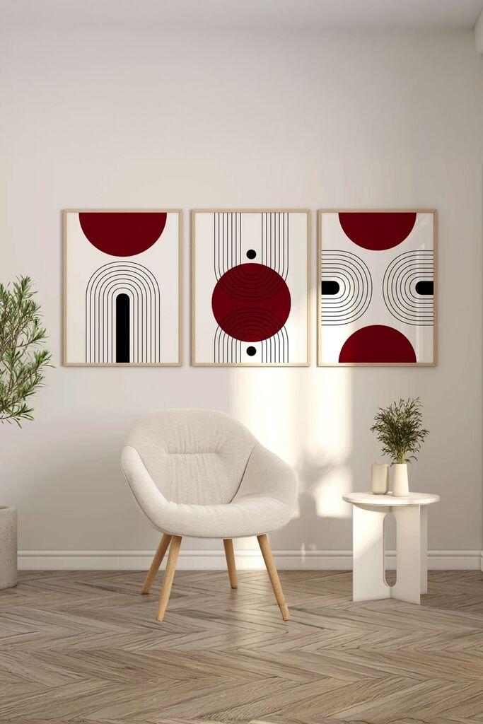 Wallity slika Ersydata7-5070, 3 dijela, 50 x 70 cm